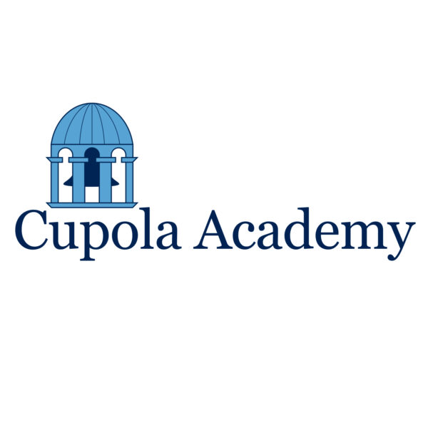 Cupola Academy logo with a bell tower on top of Cupola