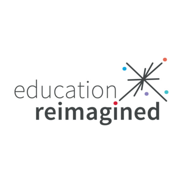 Education Reimagined logo with a bunch of crosses